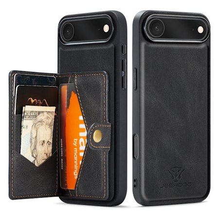 iPhone 17 Air Fodral magnetiskt kortfack, plats för 4 kort