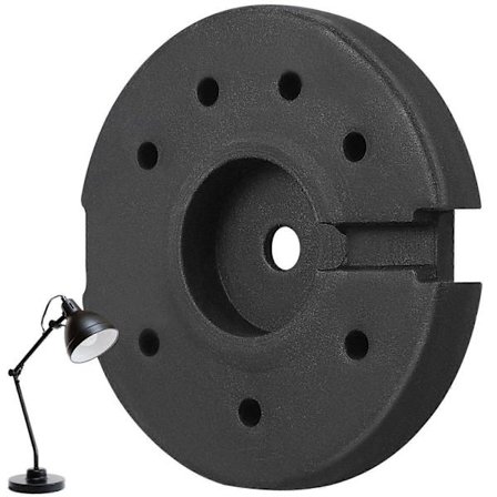 Pöytälampun pohja Loader Pöytälampun lisävaruste Pöytäkoneen lampun runko Lattialampun pohja