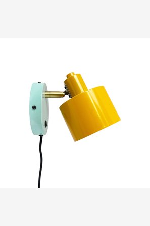 Dyberg Larsen - Ocean vegglampe - Gul - Vegglamper - Fra Homeroom