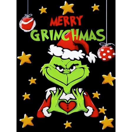 5D diamantmålning Jul tema 30x40cm (stil 20)