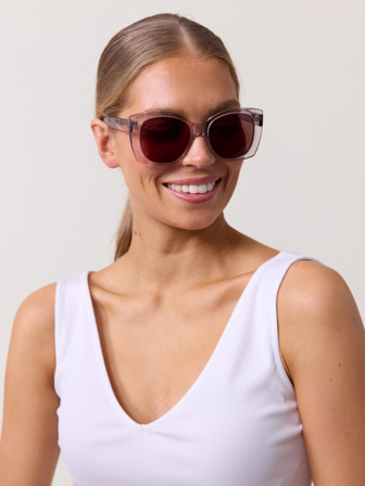 MATCH - Gina Solbriller - Donna - Str. ONESIZE - Dame - Tilbehør - Brun - Acetat