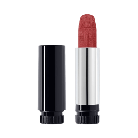 DIOR Rouge Lipstick Velvet - Refill Läppstift Dam Brun 3.5G