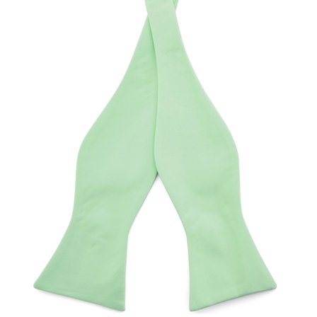 Muszka w kolorze zielonej mięty do samodzielnego zawiązania Basic dla mężczyzn - Muszki do samodzielnego wiązania