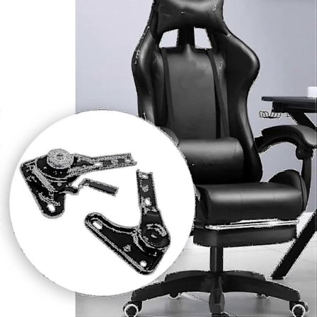 Korkeaselkäinen Kääntyvä Työpöydän Tuoli Raskaalla Monikulmasäätimellä (FMY)