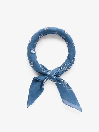 John Henric Men's Blauer Bandana Paisley Size Onesize