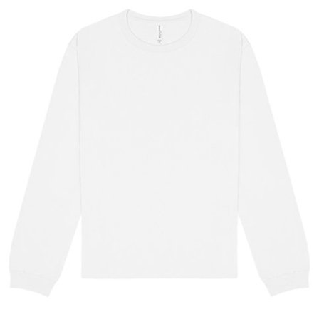 Bella + Canvas Unisex Vuxen Kraftig Långärmad T-shirt XS