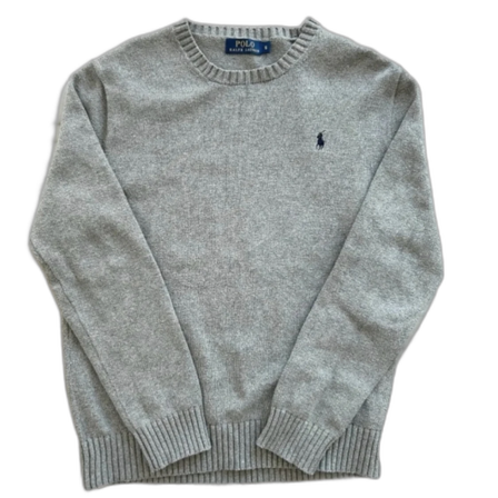 Grå stickad tröja Polo Ralph Lauren