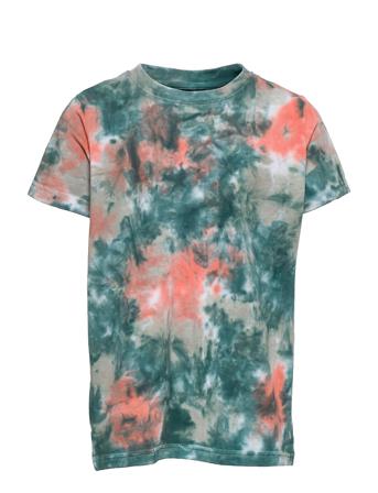 Eberto S_S Tee T-shirts Short-sleeved Multi/mønstret The New