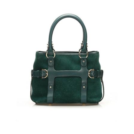 Salvatore Ferragamo Pre-owned, Handbag Groen, Dames, Maat:ONE Size