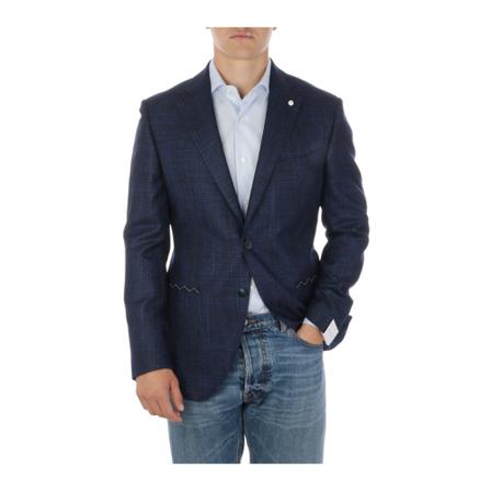 Luigi Bianchi Mantova, Formal Blazers Blauw, Heren, Maat:XL