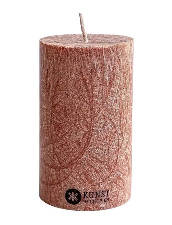 Kunstindustrien | Upcycled Olive Wax Pillar Candle | 6X10CM