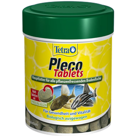 Tetra - Plecomin 275 tabletter - Akvaristikk - Fiskefôr & fiskemat - Fôrtabletter - ZOO.no