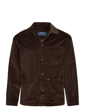 Polo Ralph Lauren Corduroy Utility Overshirt - Brown - S