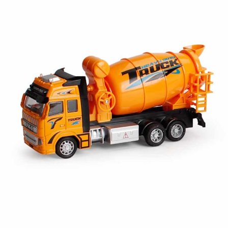 Leketøysbilmodell i legering for barn - Gul betongbil