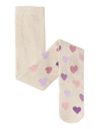 Lindex Fintstrikkede Strømpebukser - Beige - 92