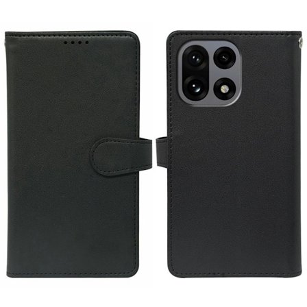 OnePlus 15 5G Wallet Cover 9 Card Slots Stand PU Leather - Black