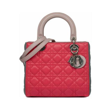 Dior Vintage Pre-owned Håndtaske Pink, Dame Vintage Tasker, Størrelse: ONE Size