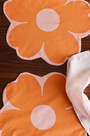 Jotex - Podkładka Pod Talerz z 2-szt Różowy - WERNER - Kup Obrusy firmy Jotex