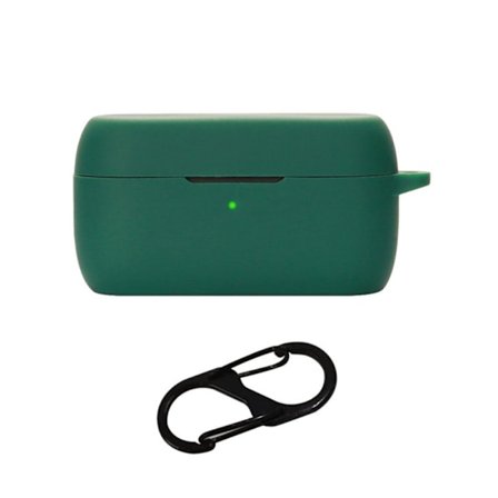 Jabra Evolve2 Buds silikonskydd med spänne - Svartaktig Grön