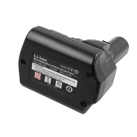 Akku 12V Li-ion - AVIZAR - CR10DL - 4000mAh - Pitkäkestoinen käyttö - Nopea lataus