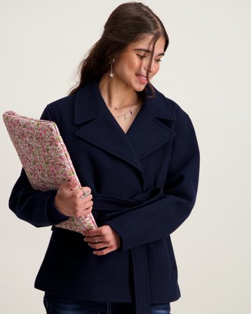 RYVLS Belted Coat Blå Jakker Jente - Kids Brand Store