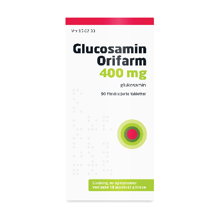 Glucosamin Orifarm 400 mg tabletter, 90 stk.