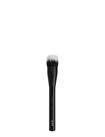 Pro Dual Fiber Foundation Brush Beauty WOMEN Makeup Makeup Brushes Face Brushes Foundation Brushes Nude NYX PROFESSIONAL MAKEUP