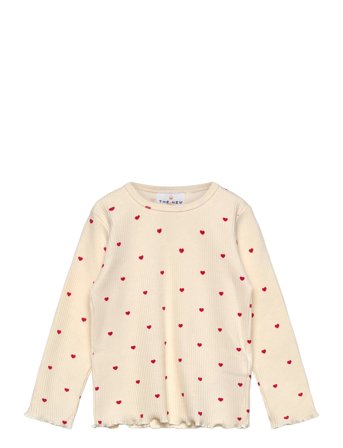 Tnstrhea L_S Rib Tee Cream The New