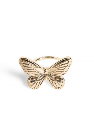 NA-KD Ring mit Schmetterlingsmotiv - Schmuck - Gold - X-Small/Small