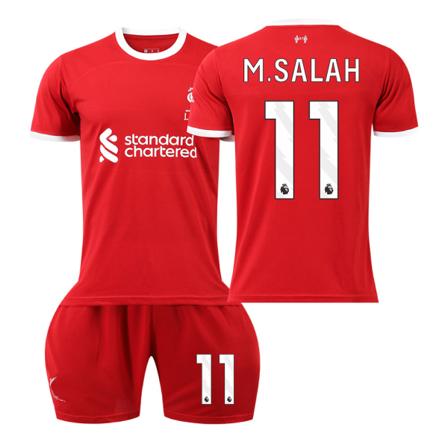 2023-2024 Liverpool Børnefodbolddragt Sæt-Nr.11 M.SALAH#16 No.11 M.SALAH #16