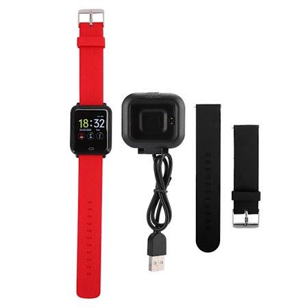 Vandtæt smartwatch med pulsmåler og blodtryksmonitor - Sports smart armbånd