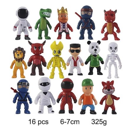 Pvc Stumble Guy Battle Game -hahmojen malli Juguetes Stumble Guys Anime Action & Toy Figures -setti lapsille syntymäpäivälahjaksi[DB]