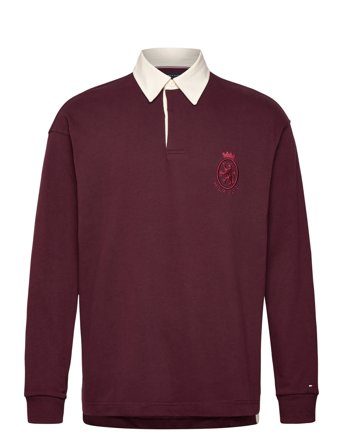 Tommy Hilfiger | Peached Crest Solid Rugby | XS