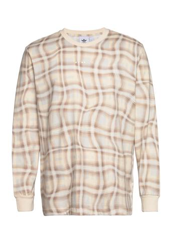 Reveal Allover Print Long-Sleeve Top T-shirts Long-sleeved Monivärinen/Kuvioitu Adidas Originals