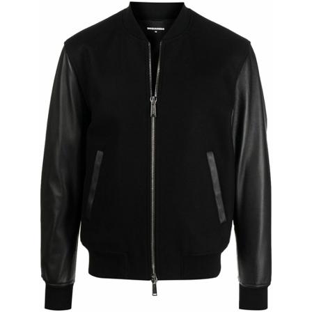 Dsquared2 - Bomberjackor - Svart - Herr - Storlek: M, Herr, Storlek: M