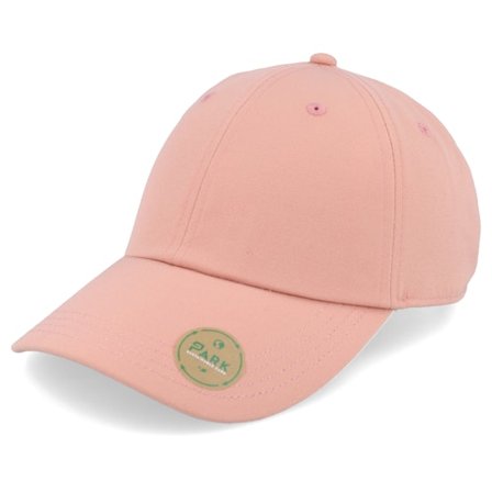 Park - Pink unconstructed Kasket - Pink Sustainable Dad Cap @ Hatstore