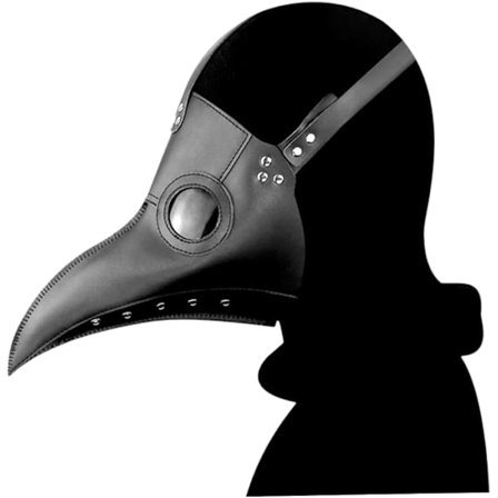 Halloween Fest Fugle Næb Kostume Tilbehør Dansefest Rekvisitter