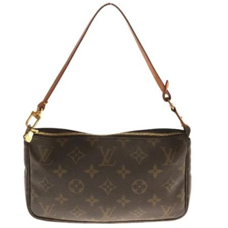 Louis Vuitton Vintage Pre-owned Polyester handbags Brun, Dame Vintage Tasker, Størrelse: ONE Size