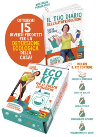 Eco kit per le pulizie ecologiche Lucia Cuffaro