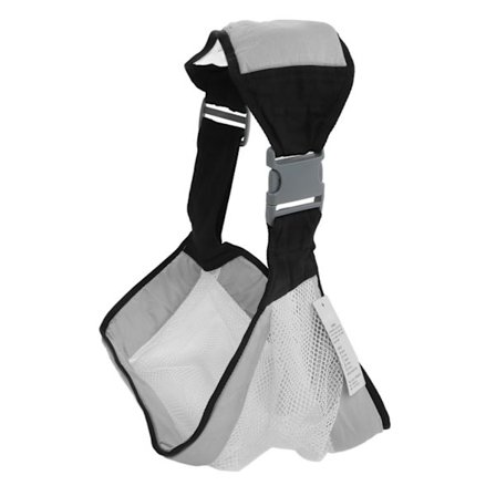 Multifunktionel Foldbar Ergonomisk Bæresele til Baby Ammevikle Spædbarn Grå