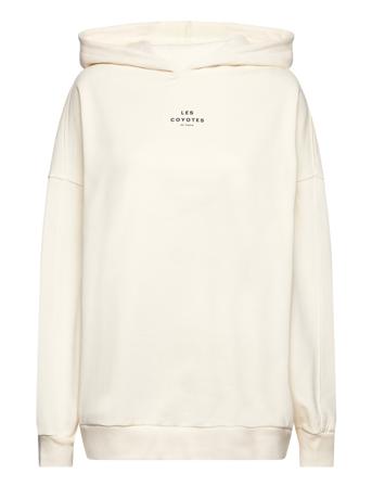 Over D Logo Hoodie Hettegenser Genser Hvit Les Coyotes De Paris*Betinget Tilbud