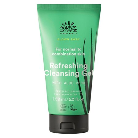 Urtekram BLOWN AWAY Refreshing Cleansing Gel 150 ml, Skincare, Renseprodukter, Rens & Vask
