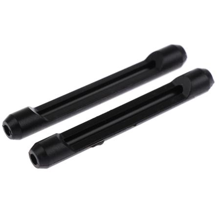 Eyewear Anti Slip Silikone Ørekrog Temple Tip Holder Øjenglas Black