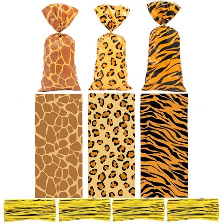 50/100 STK Godteriposer med bånd 50 STK 50 STK