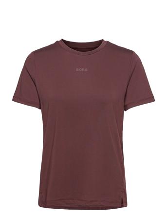 Borg Regular T-Shirt Brown Björn Borg
