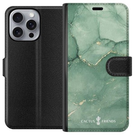 Kompatibelt Lommeboketui til Apple Apple iPhone 16 Pro Max Cactus and Friends – JadeVeins