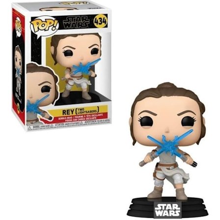 Funko Pop! Star Wars: Avsnitt 9 - Rey Double Sabre