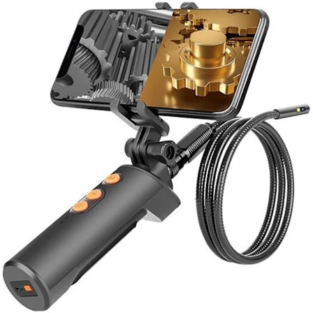 Wifi Industriel Endoskop, Boreskop Inspektionskamera, 5m Trådløs Wifi Mobiltelefon Slange Rørledning, Høj Definition 200w Pixel Opløsning 1080p