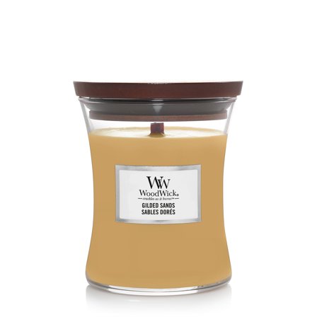 Woodwick Hourglass Candles Gilded Sands 275g - Candela Profumata