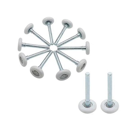 Stille Garasjeport Hjul 1,8 tommer Nylon 12 stk for Garasjeportskinne